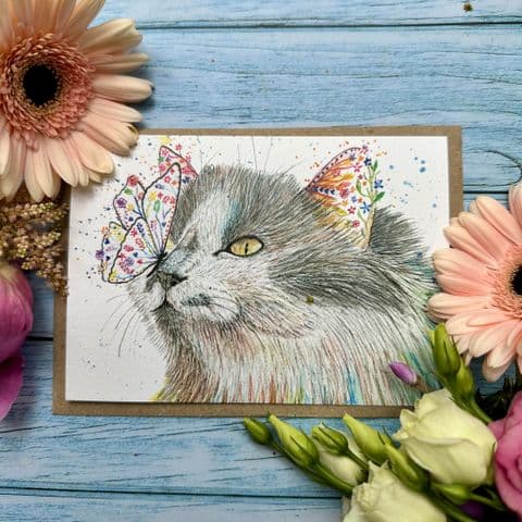 AURELIA THE CAT ECO CARD