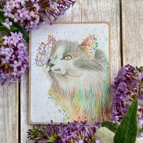 AURELIA THE CAT ECO FRIDGE MAGNET
