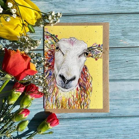 BAABARA THE SHEEP ECO-CARD