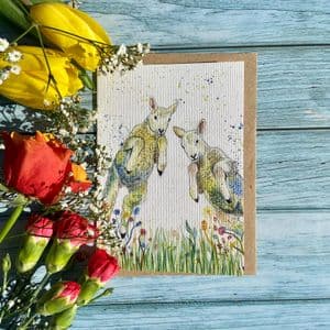 BAANABY AND BAATHOLOMEW LAMBS ECO CARD