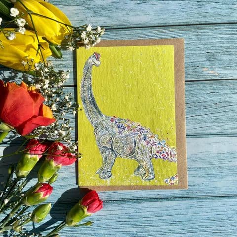 BRIAN THE BRACHIOSARUS ECO-CARD