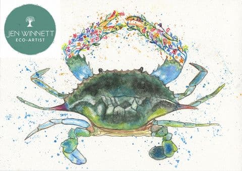 CLAUDE THE CRAB - SIGNED PRINT