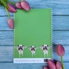 COW A5 LINED NOTEBOOK