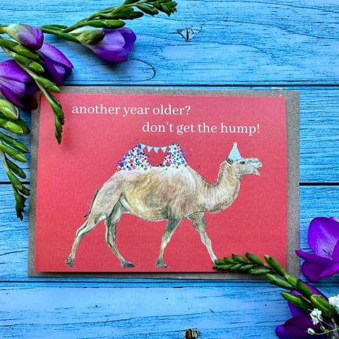 DON'T GET THE HUMP CAMEL BIRTHDAY ECO CARD