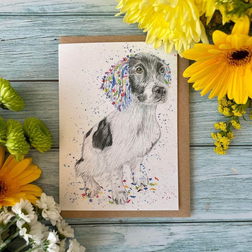DOUG THE SPANIEL ECO-CARD