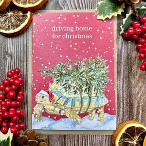 DRIVING HOME FOR CHRISTMAS ECO CARD