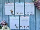 DUCKS IN A ROW PARTY INVITATIONS - PACK OF 10
