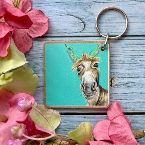 DYLAN THE DONKEY ECO KEYRING