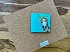 DYLAN THE DONKEY  LUXURY CORK PLACEMAT