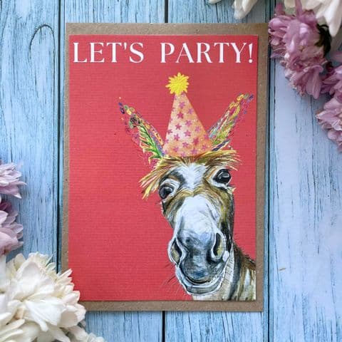 DYLAN THE DONKEY PARTY INVITATIONS - PACK OF 10
