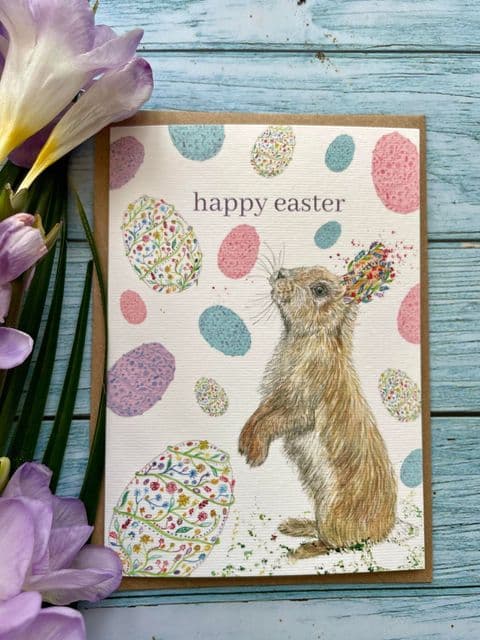 EASTER BUNNY ECO-CARD