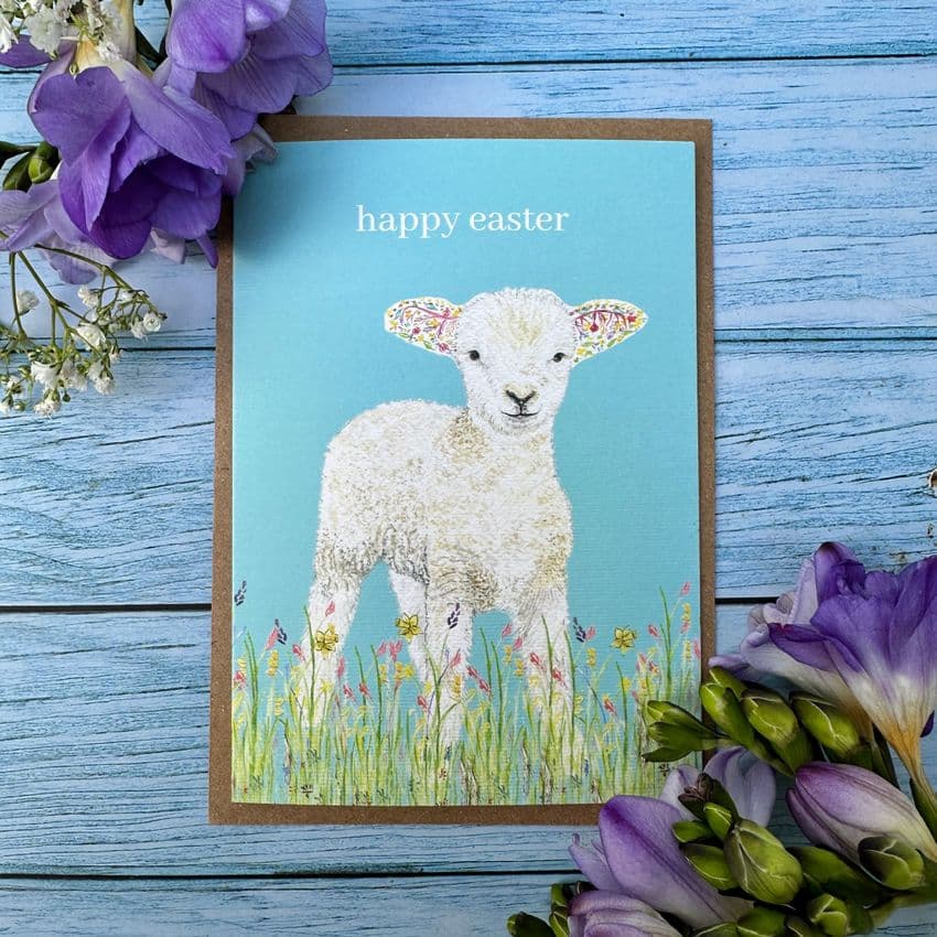 EASTER LAMB ECO-CARD