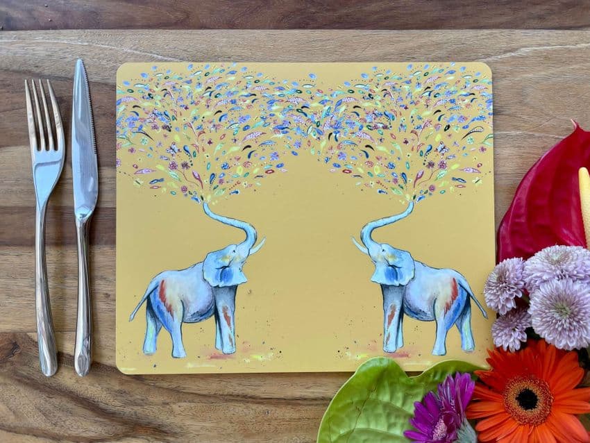 ELEPHANT LUXURY CORK PLACEMAT