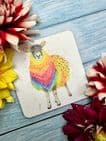 EWEGENE THE SHEEP LUXURY CORK COASTER