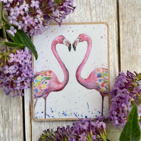 FLAMINGO ECO FRIDGE MAGNET