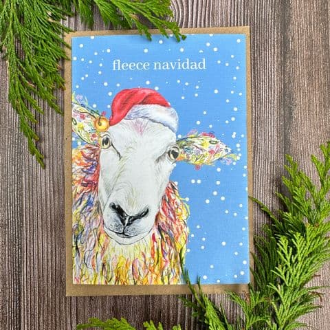 FLEECE NAVIDAD ECO CARD