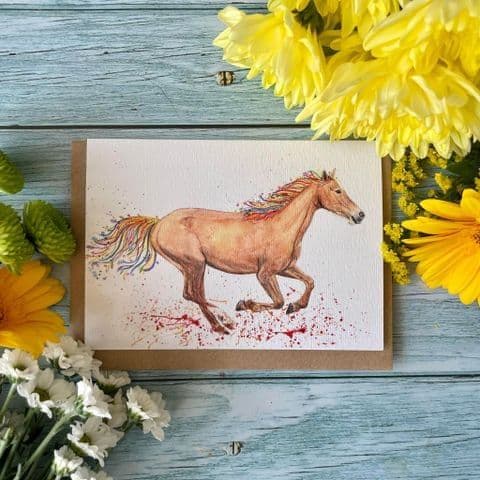 FLICKA THE HORSE ECO CARD