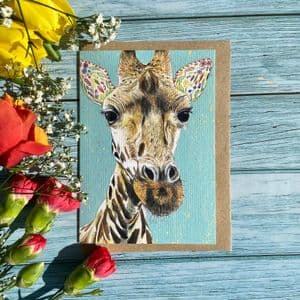 GEORGIE THE GIRAFFE ECO-CARD
