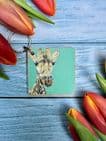 GEORGIE THE GIRAFFE ECO KEYRING