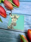 GEORGIE THE GIRAFFE ECO KEYRING