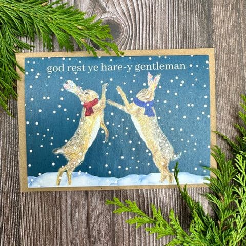 GOD REST YE HAREY GENTLEMAN ECO CARD