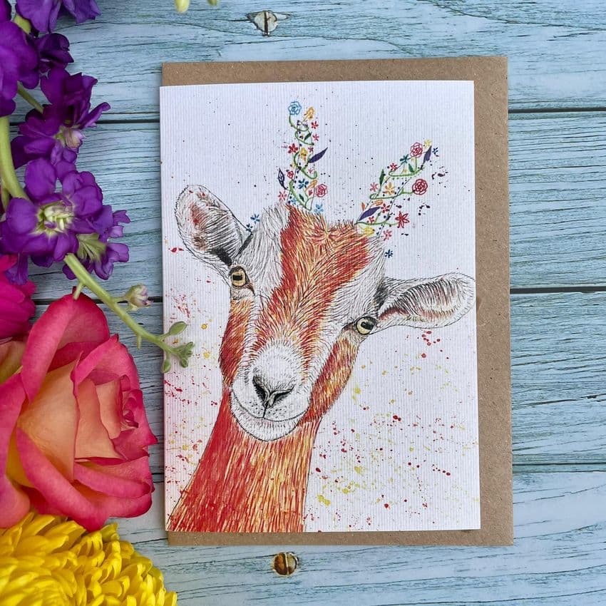 GORDON THE GOAT ECO CARD