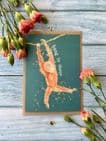 HANG IN THERE ORANGUTAN ECO-CARD