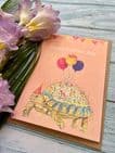 HAPPY BALLOON DAY TORTOISE ECO-CARD