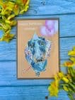 HAPPY BIRTHDAY SAUSAGE DACHSHUND ECO-CARD