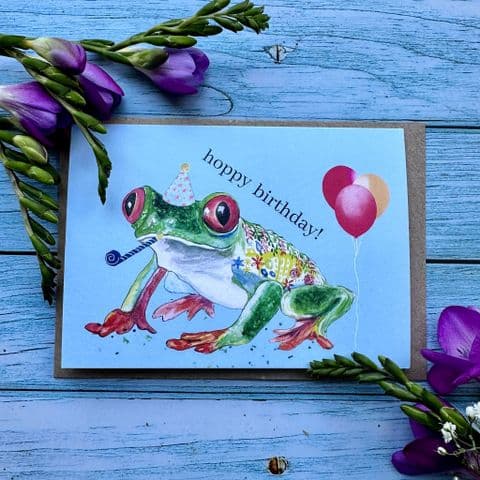 HAVE A HOPPY BIRTHDAY BIRTHDAY ECO CARD