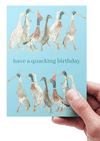 HAVE A QUACKING BIRTHDAY ECO-CARD