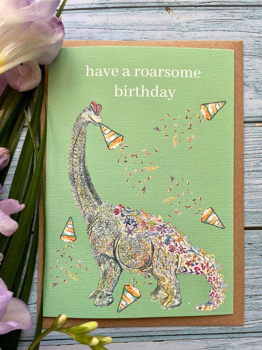 HAVE A RAWSOME BIRTHDAY  ECO-CARD