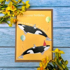 HAVE A WHALE OF A TIME ECO CARD