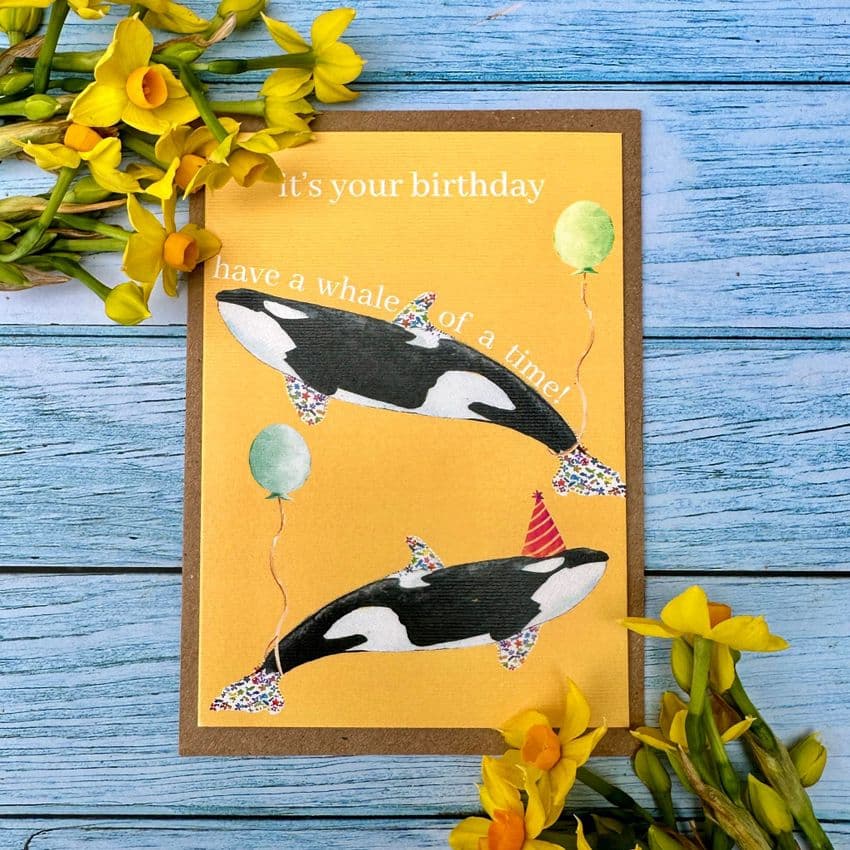 HAVE A WHALE OF A TIME ECO CARD