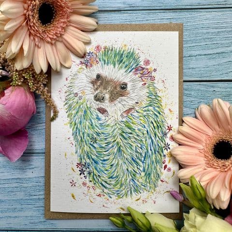 HECTOR THE HEDGEHOG ECO-CARD