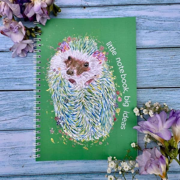 HEDGEHOG A5 LINED NOTEBOOK