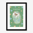 HEDGEHUGS PRINT