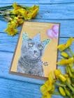 HOPE YOUR BIRTHDAY IS PURRECT ECO-CARD