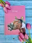 HORSE A5 LINED NOTEBOOK