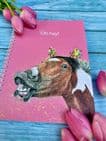 HORSE A5 LINED NOTEBOOK