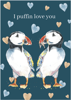 I PUFFIN LOVE YOU PRINT