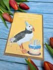 IT'S GOING TO TAKE SOME PUFFIN TO BLOW ALL THOSE CANDLES OUT ECO-CARD