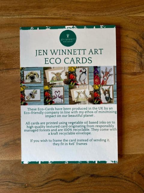JEN WINNETT ART STRUT CARD - ECO CARDS