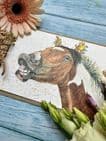 JESTER THE HORSE ECO CARD