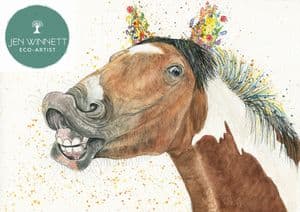 JESTER THE HORSE - SIGNED PRINT