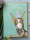 LET'S PARTY IT'S YOUR BIRTHDAY  ECO-CARD