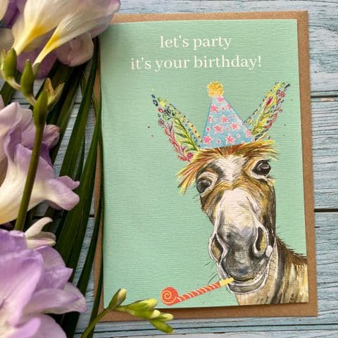 LET'S PARTY IT'S YOUR BIRTHDAY ECO-CARD