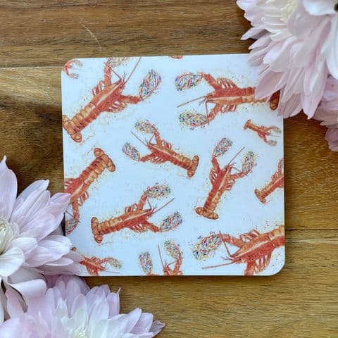 LOBSTER LUXURY CORK COASTER