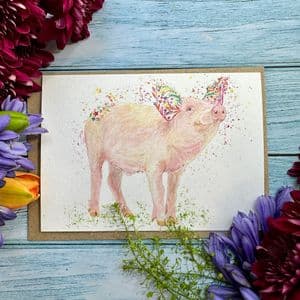 PABLO THE PIG ECO-CARD