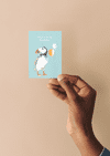 Puffin Birthday QR Card - Add video, photo or voice to this card